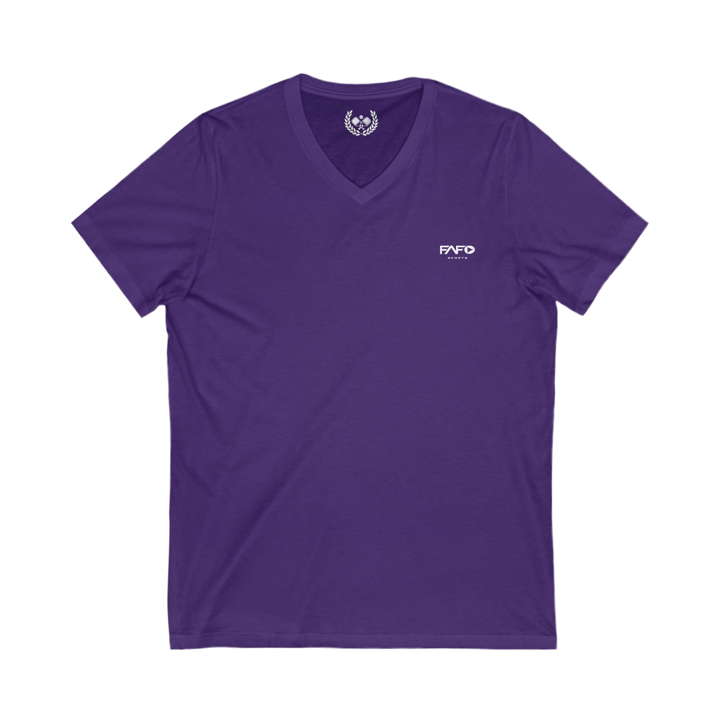 Short Sleeve FAFO Sports V-Neck Tee - Unisex
