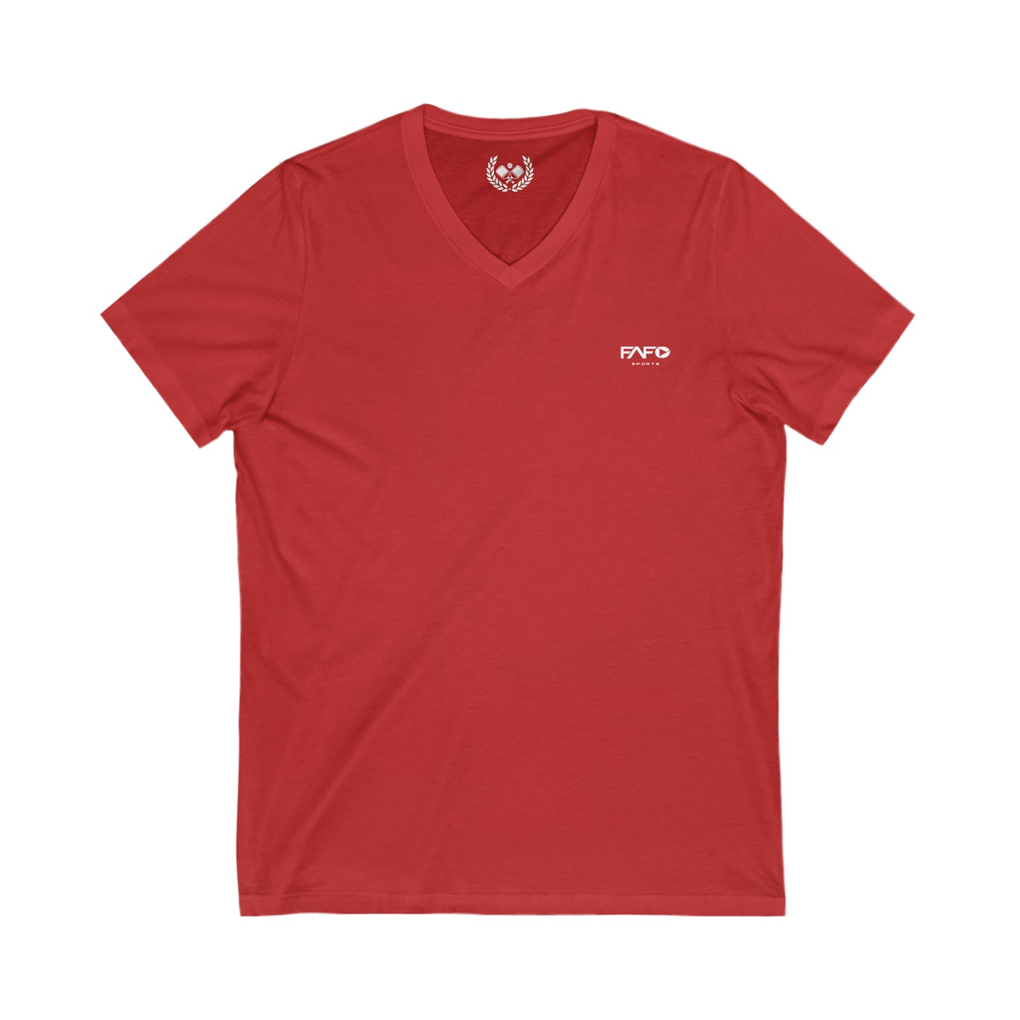 Short Sleeve FAFO Sports V-Neck Tee - Unisex