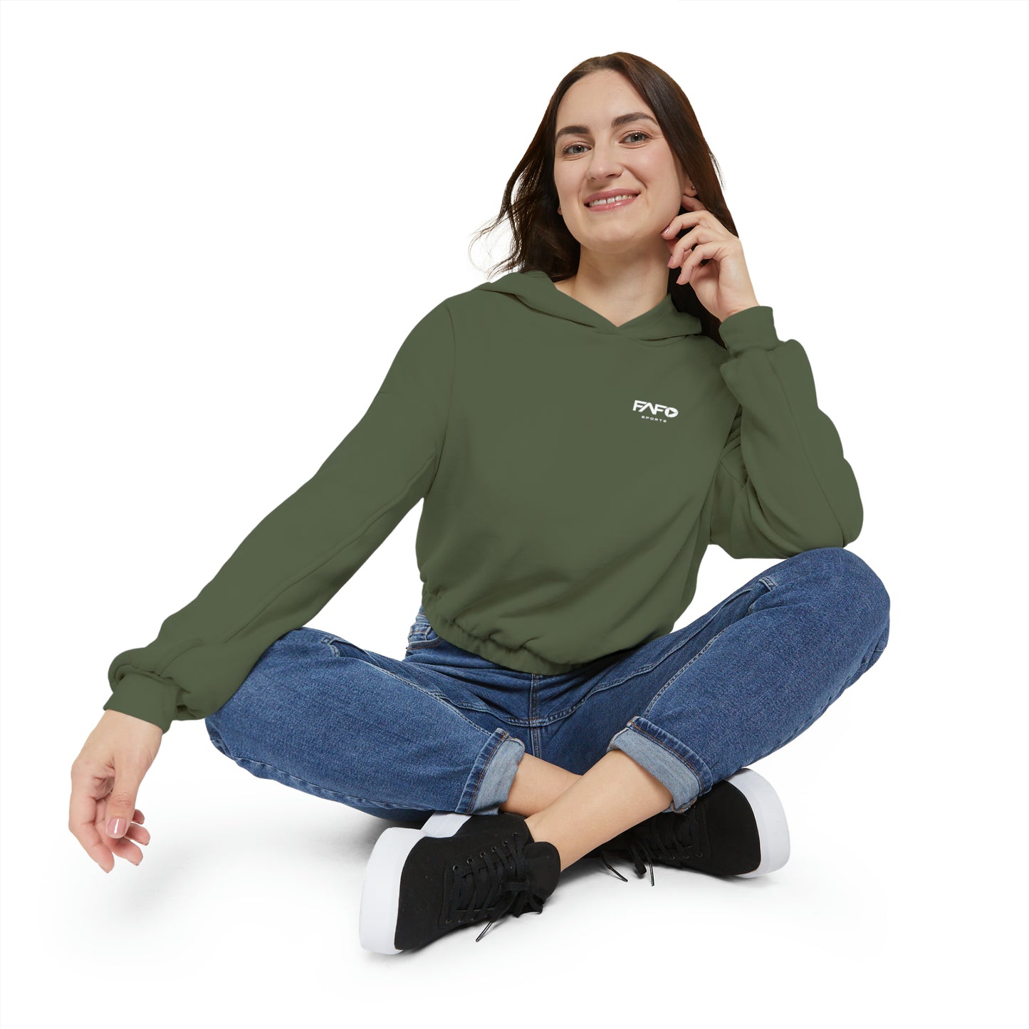 Women's Cinched Bottom Hoodie